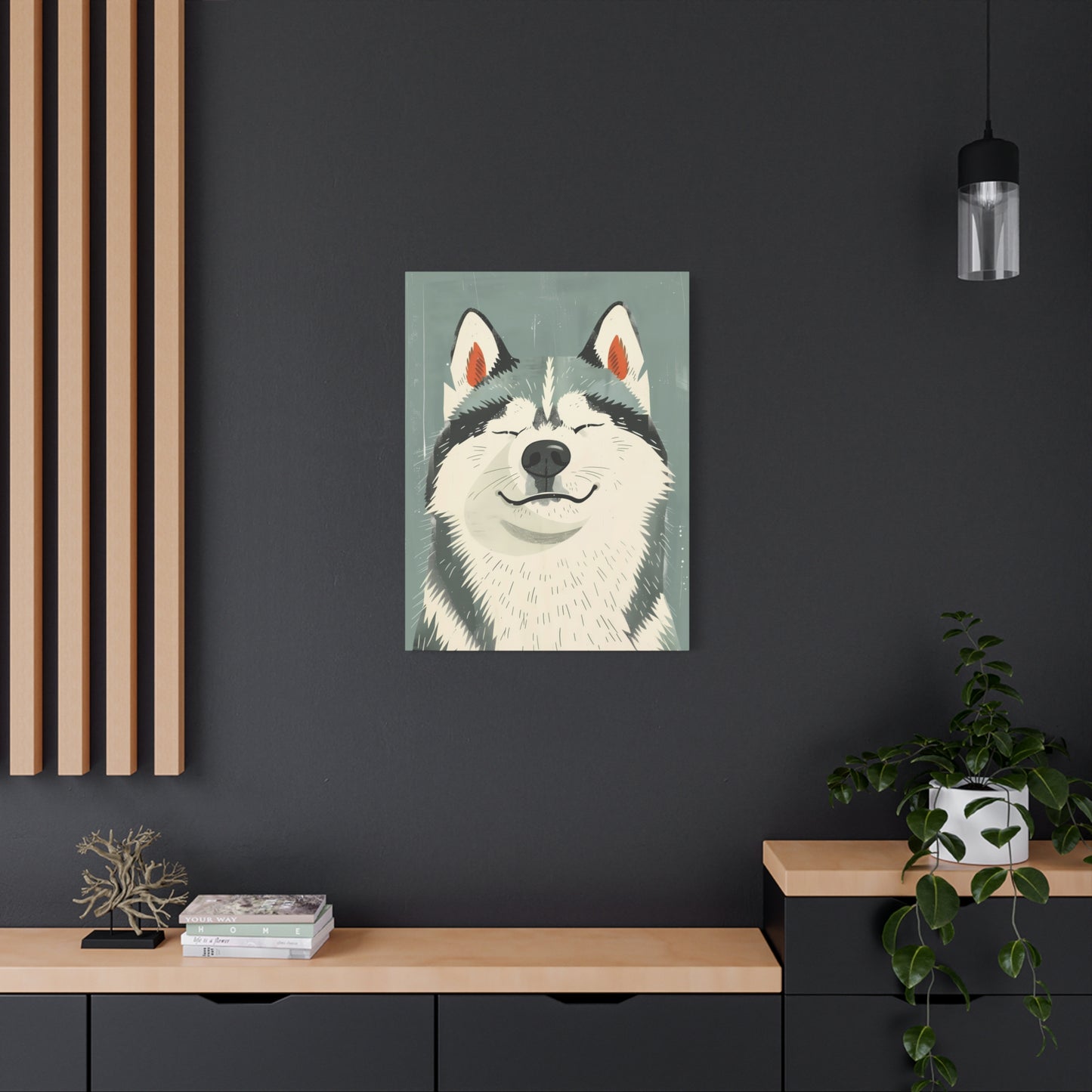 Serene Siberian Smile