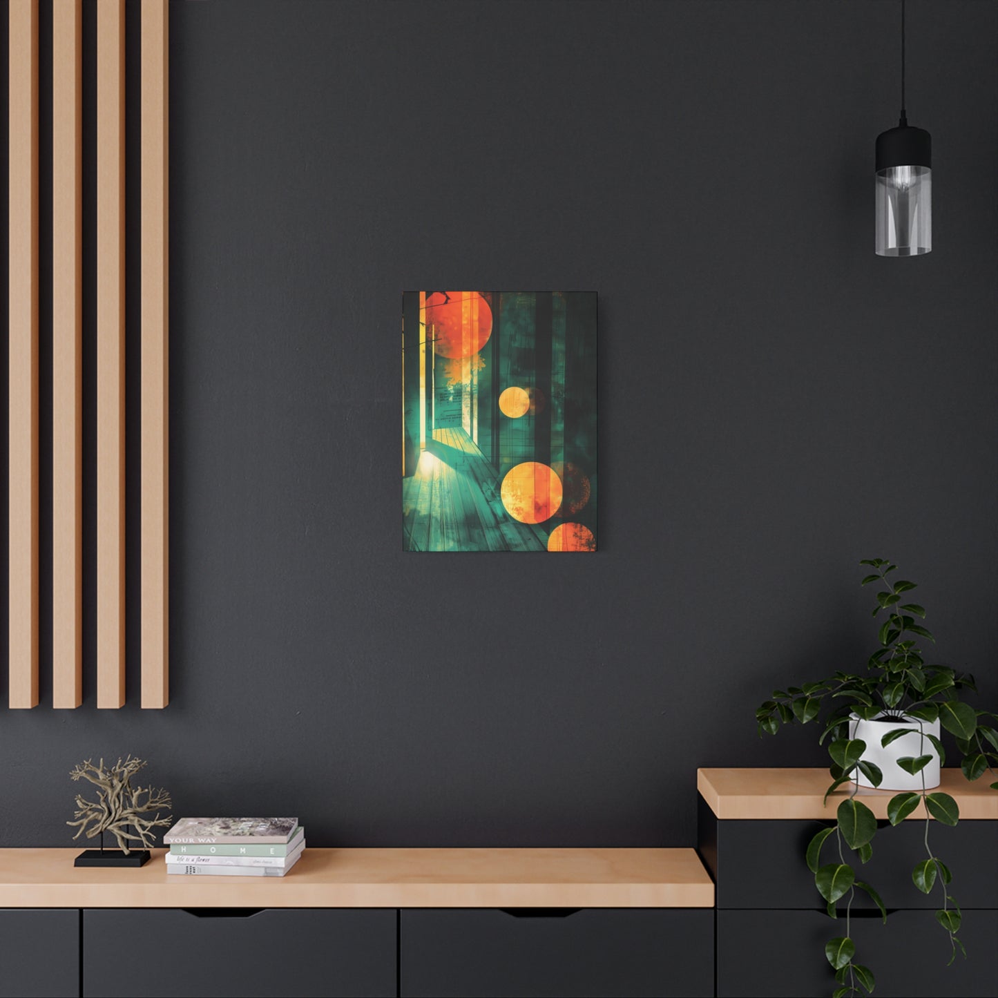 Sunset Splendor on Digital Canvas