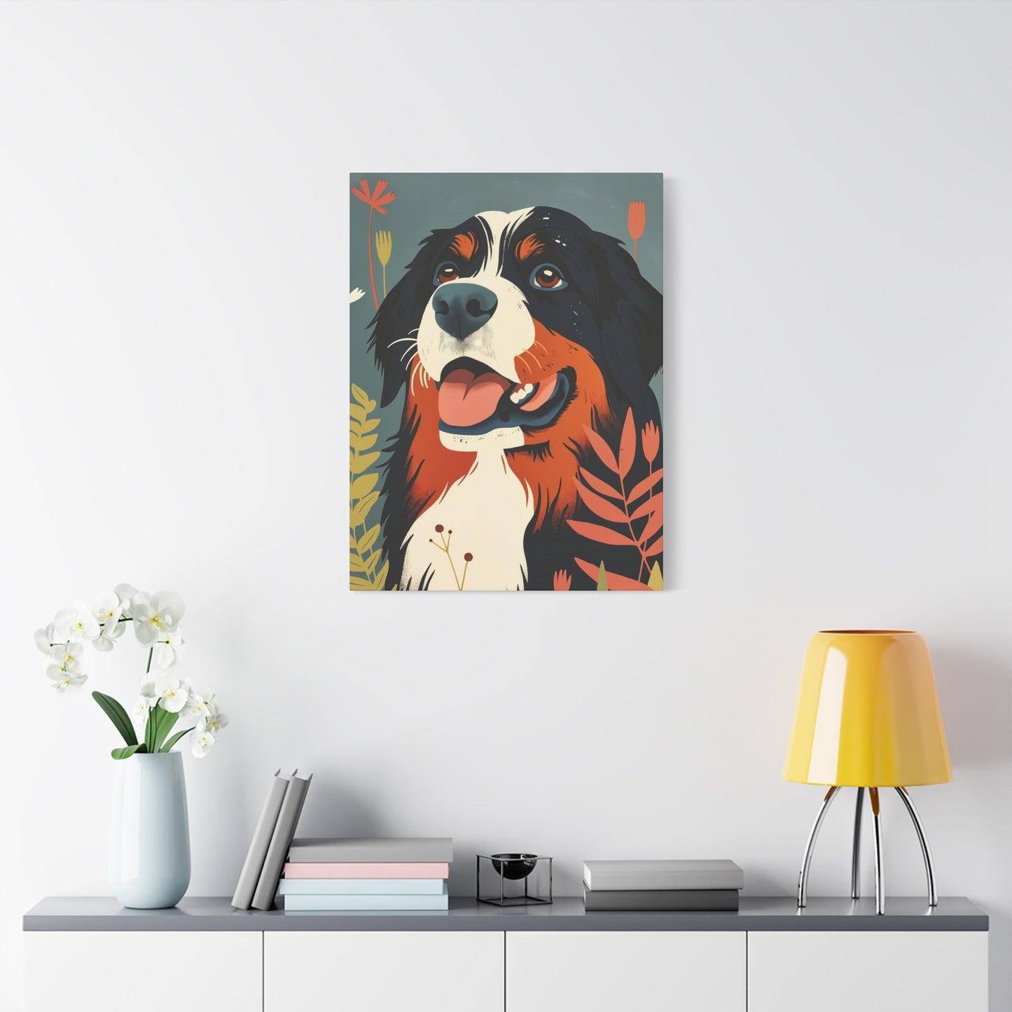 Cheerful Companion - Bernese Mountain Smile