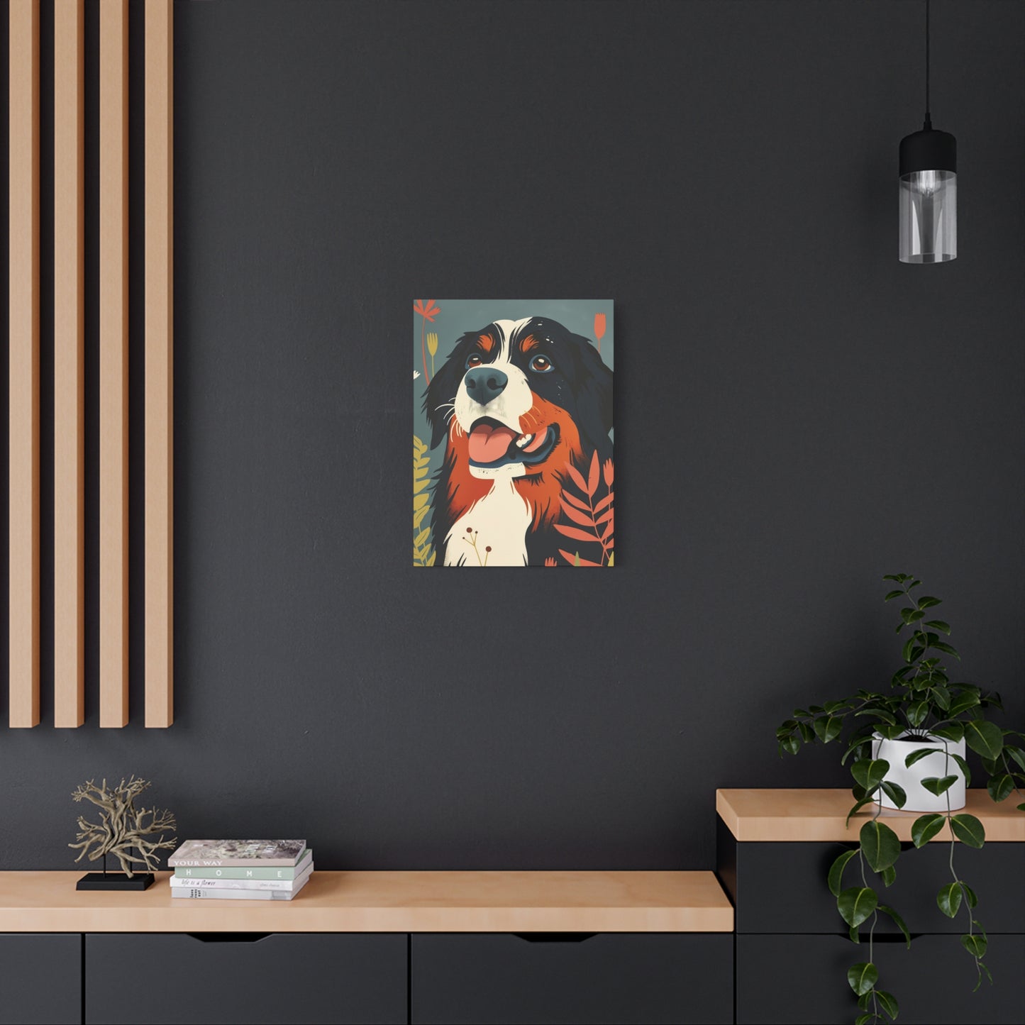 Cheerful Companion - Bernese Mountain Smile