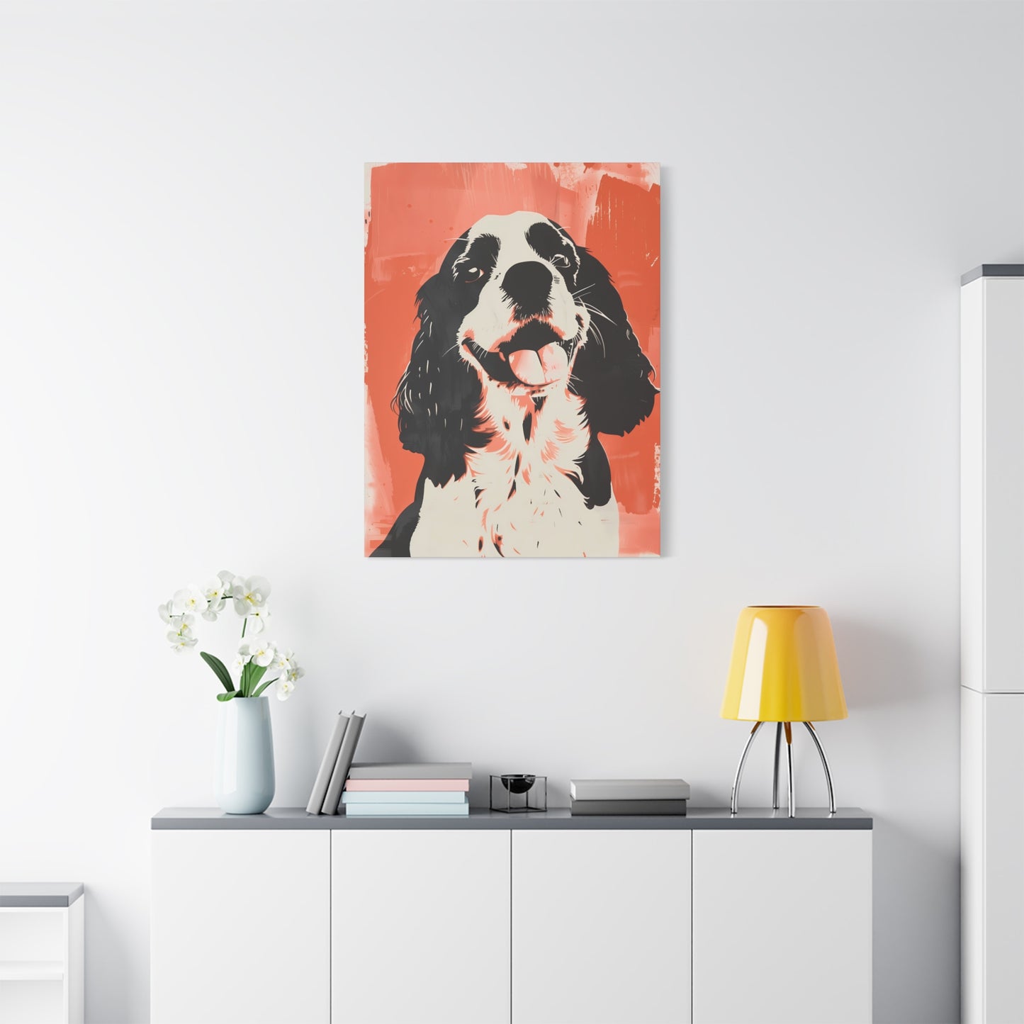 Canine Charm in Crimson