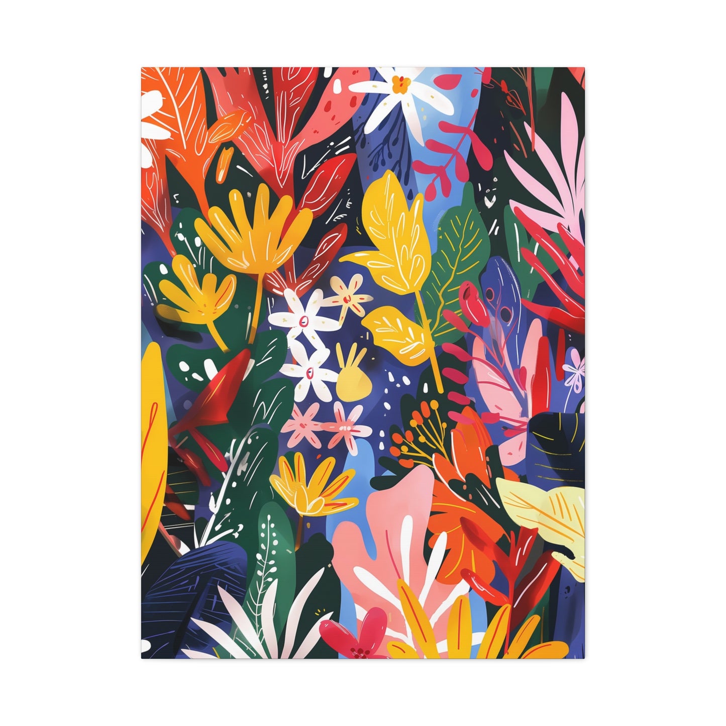 Botanical Vibrance in Bloom