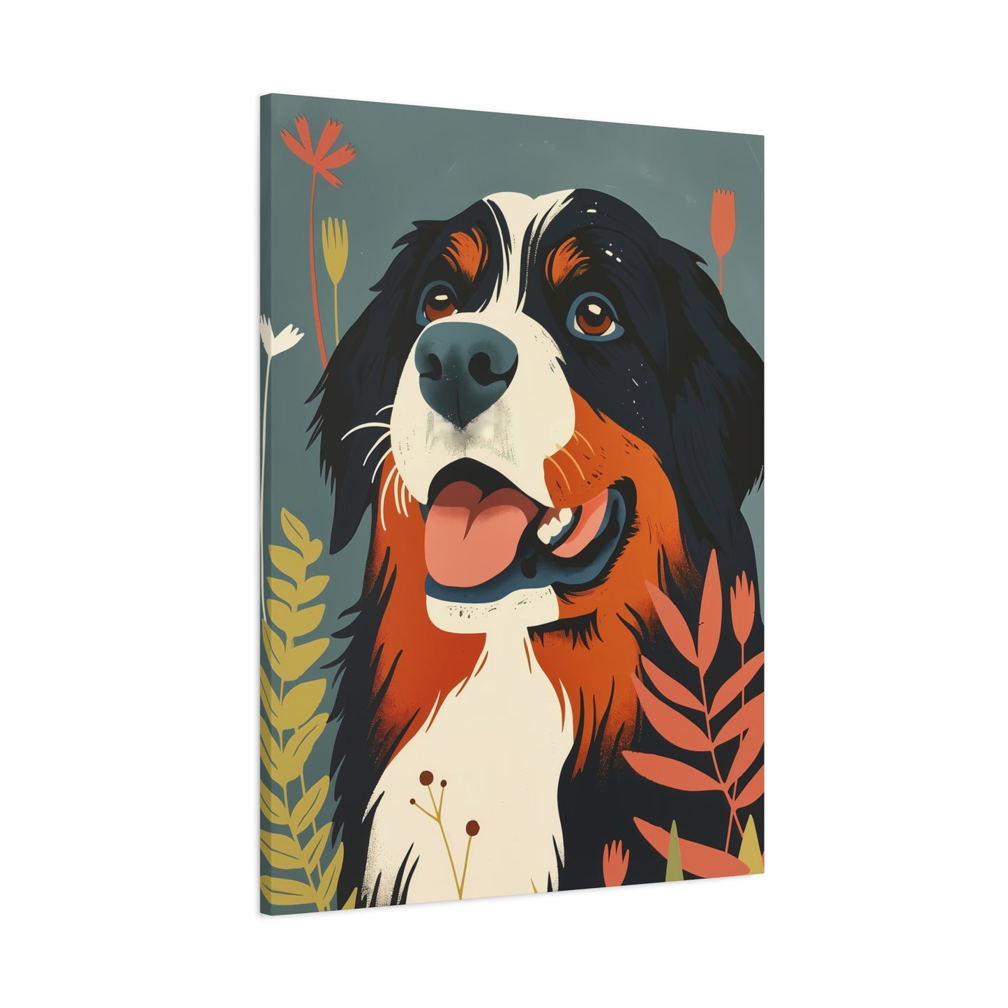 Cheerful Companion - Bernese Mountain Smile