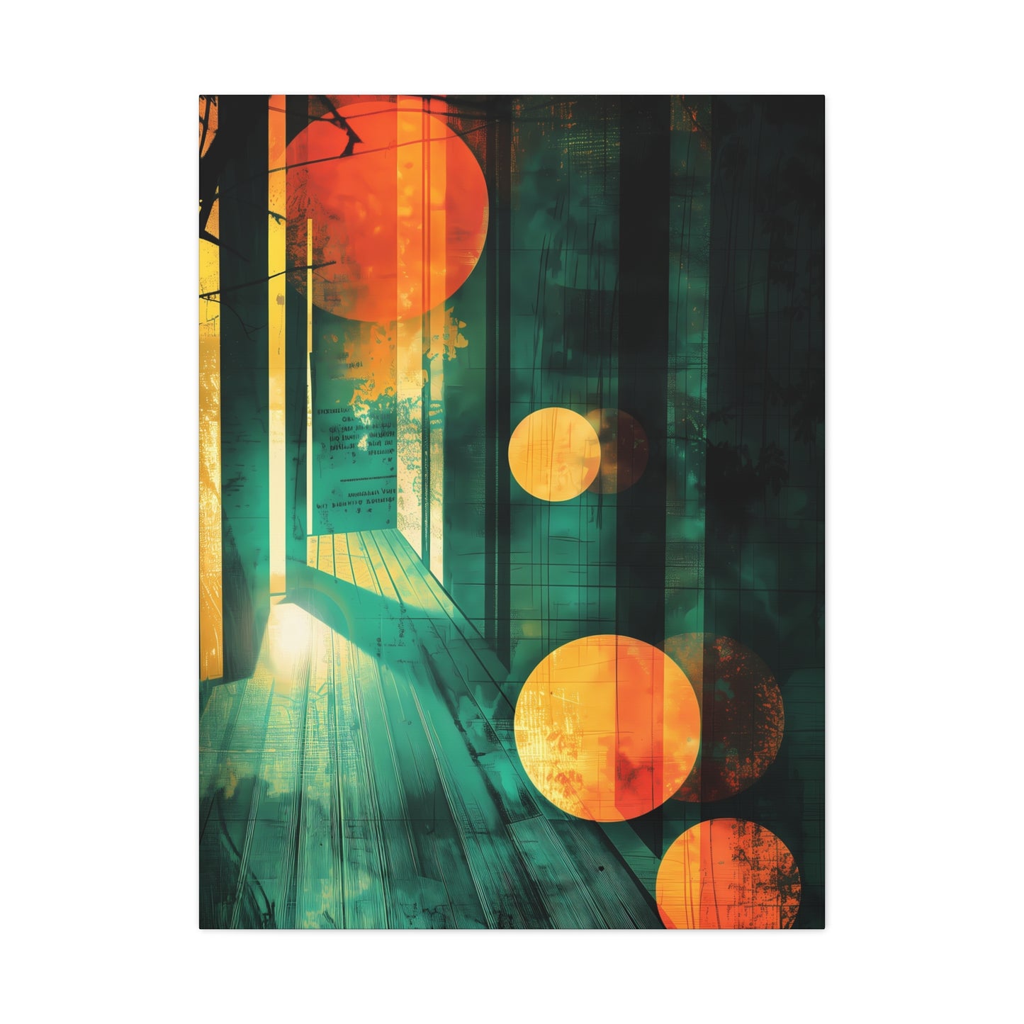 Sunset Splendor on Digital Canvas