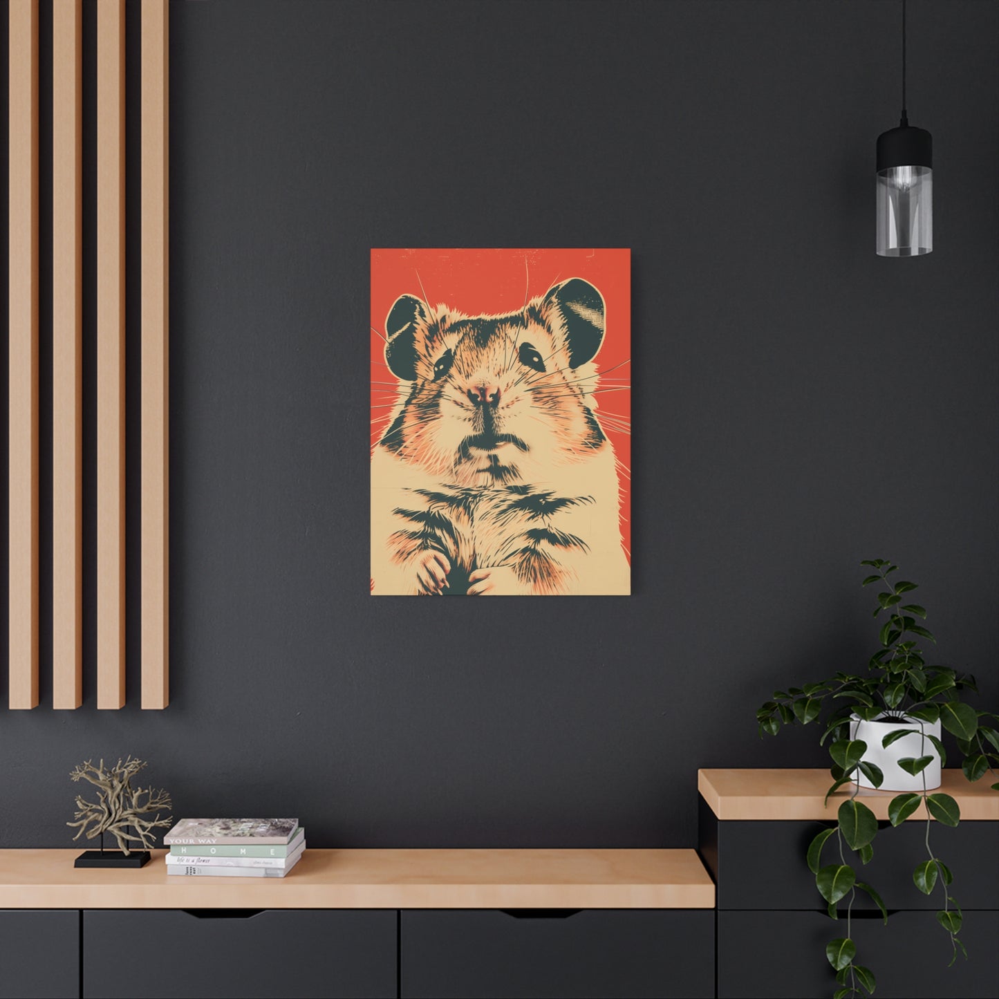 Cheerful Hamster Delight