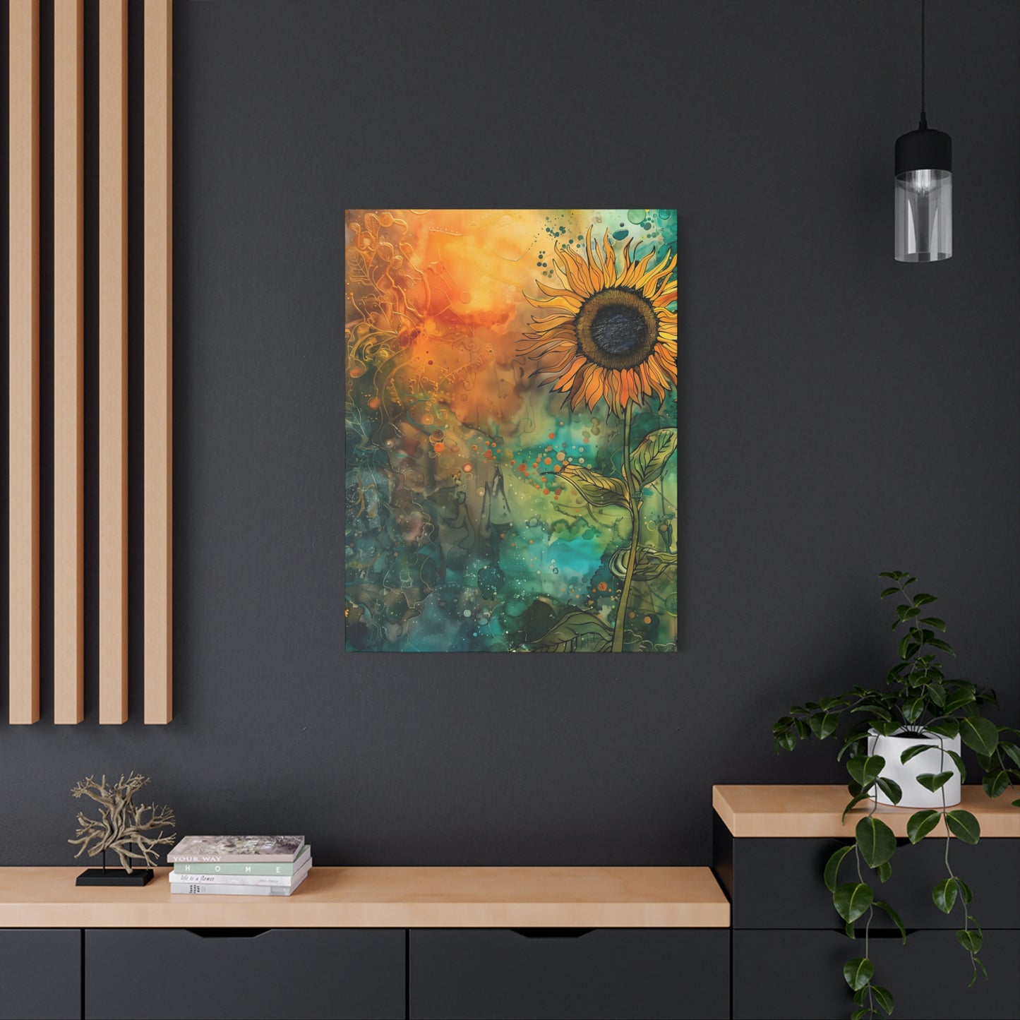 Sunshine Blossom Abstract