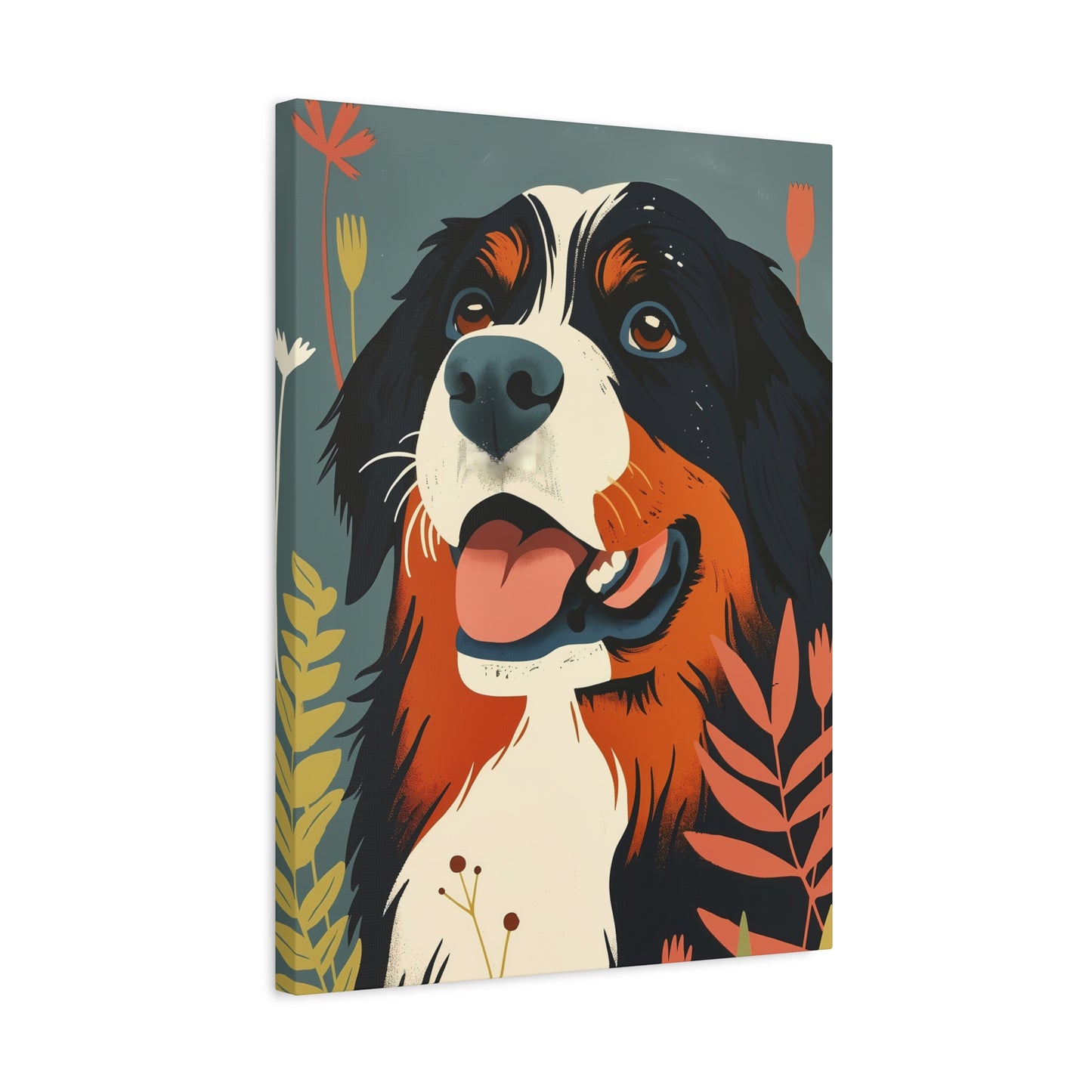 Cheerful Companion - Bernese Mountain Smile