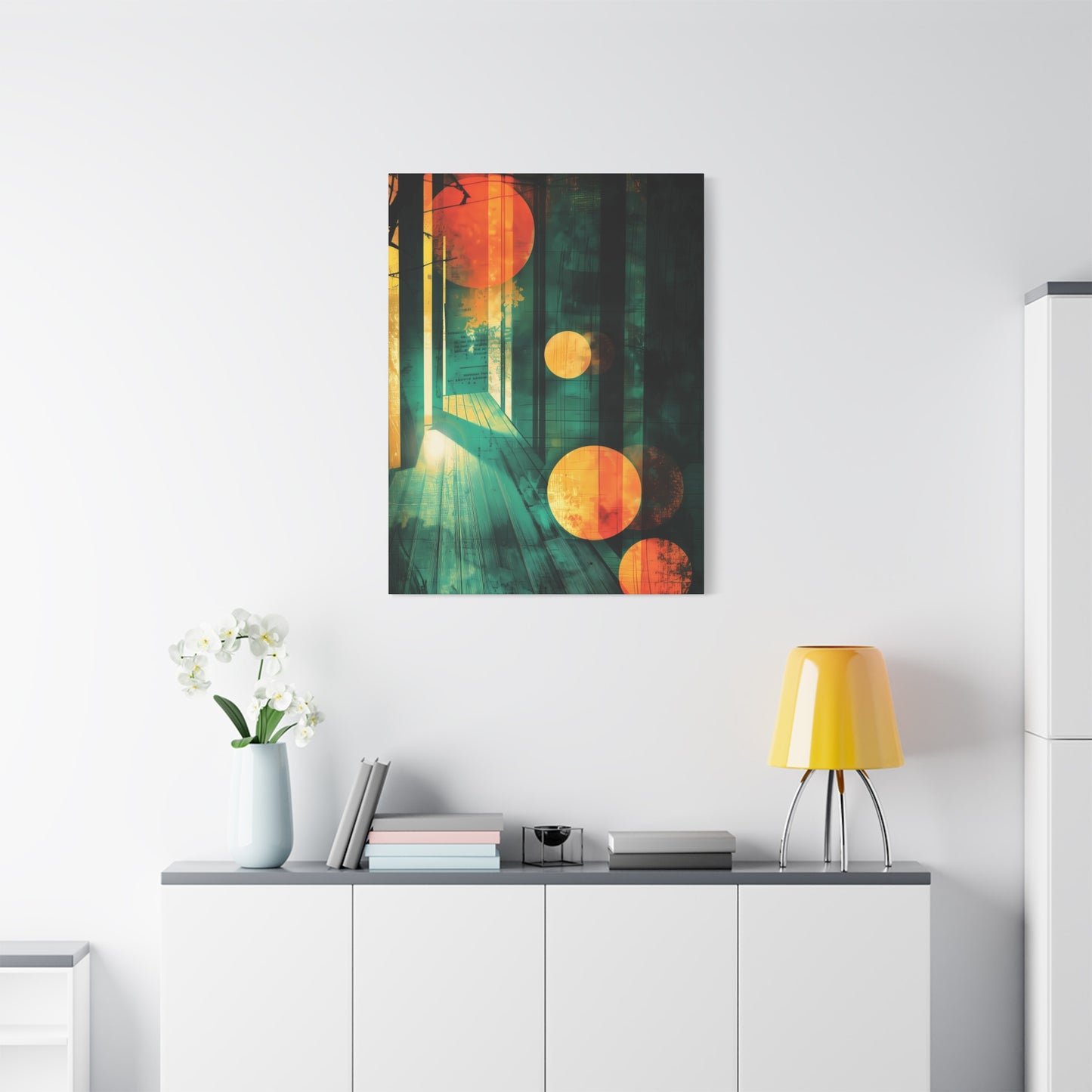 Sunset Splendor on Digital Canvas