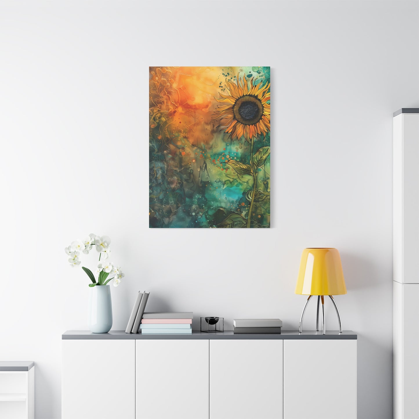 Sunshine Blossom Abstract
