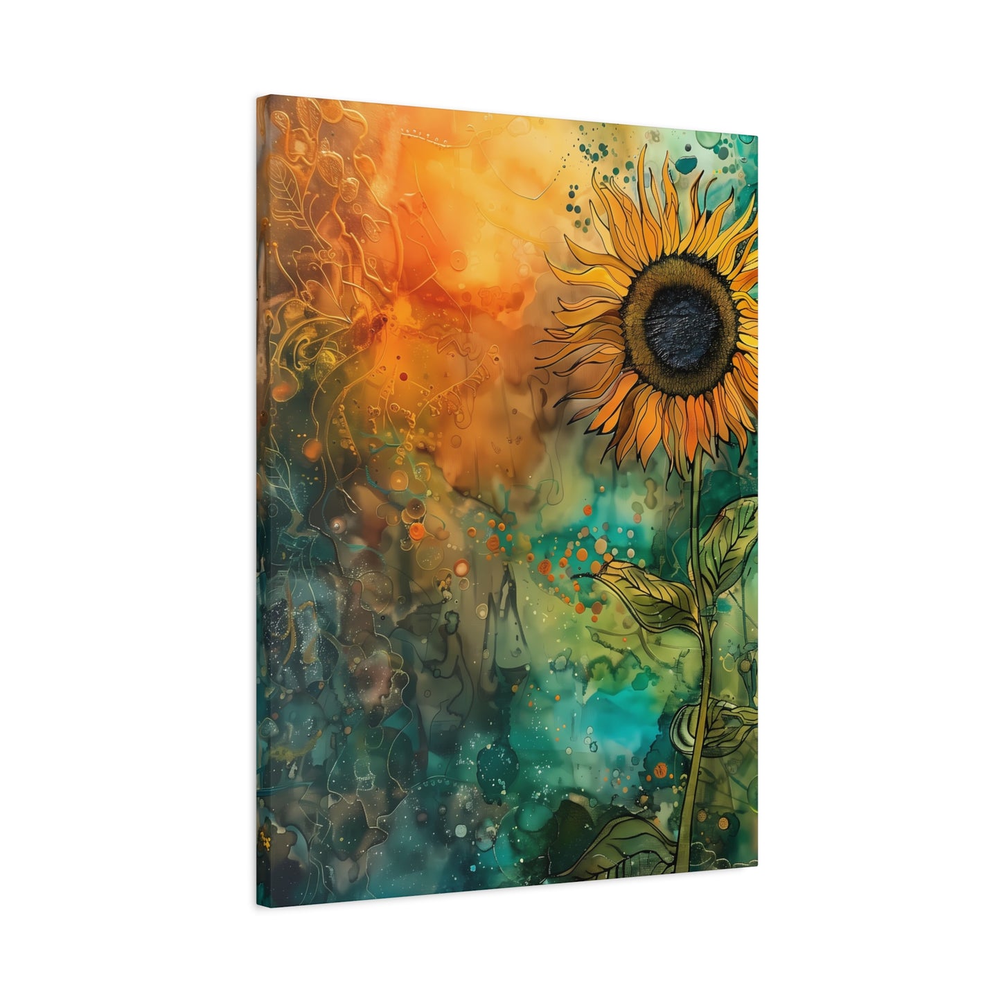 Sunshine Blossom Abstract