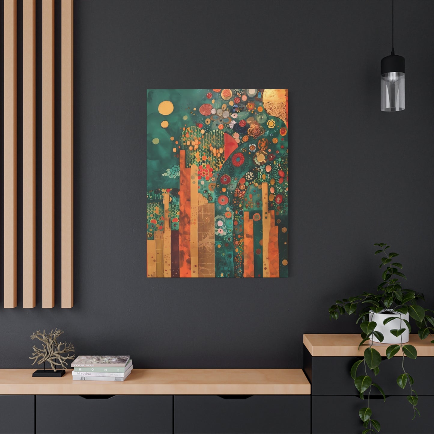 Nouveau Rhapsody in Green and Gold
