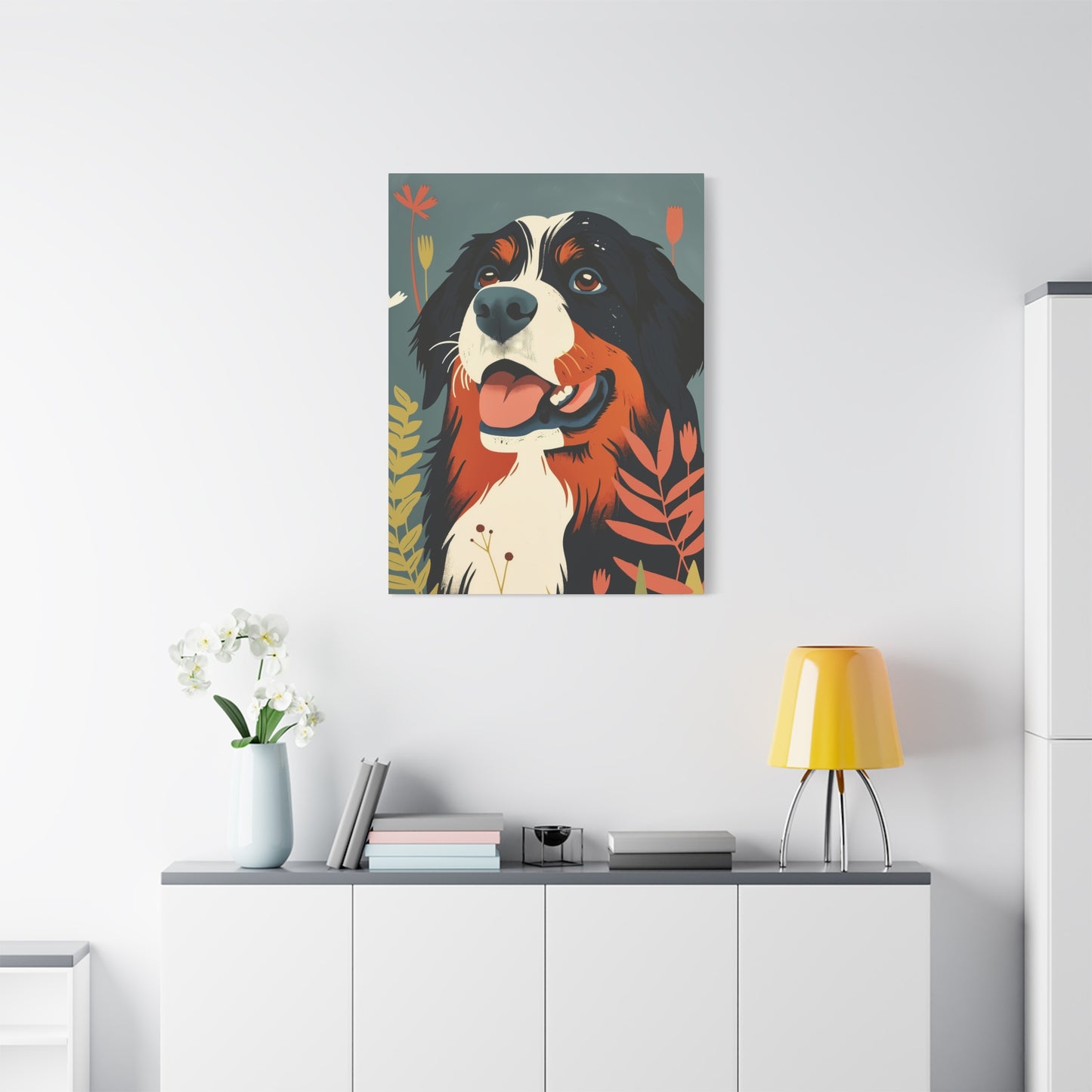Cheerful Companion - Bernese Mountain Smile