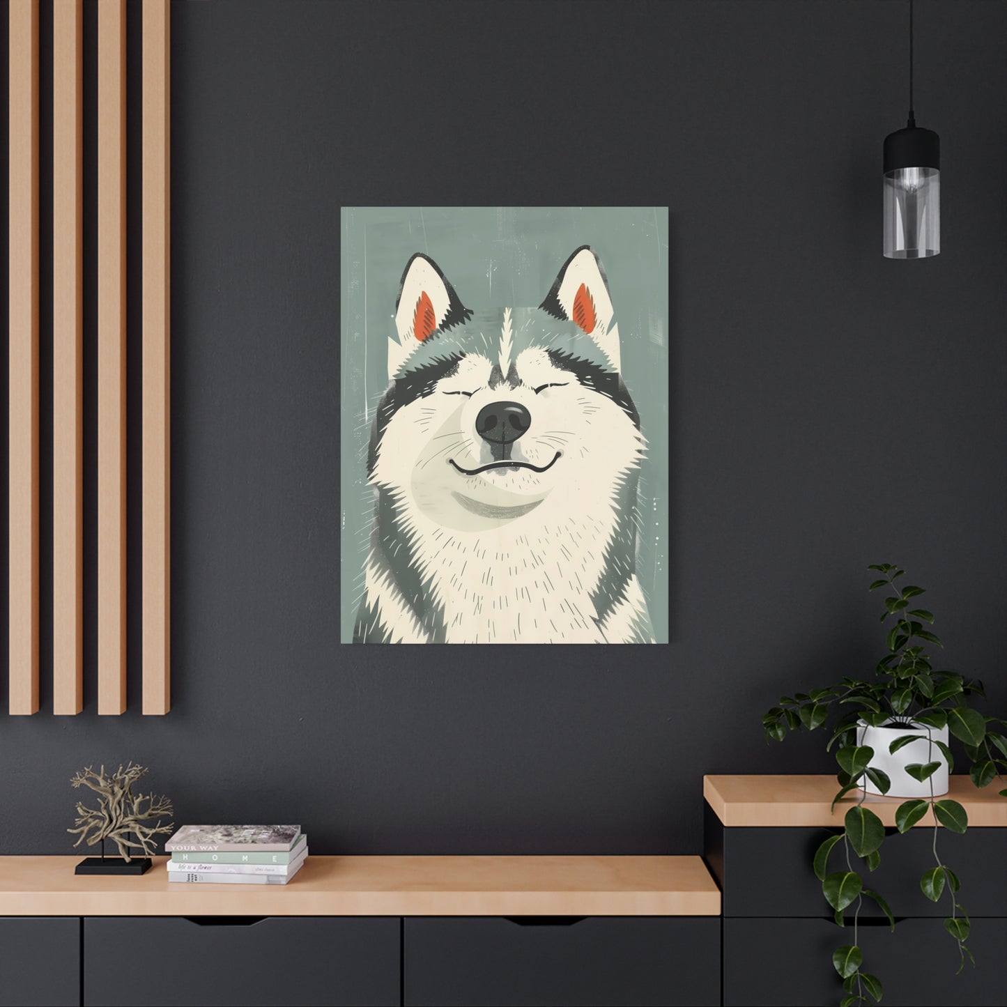 Serene Siberian Smile