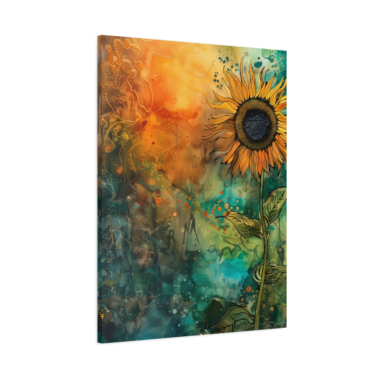 Sunshine Blossom Abstract
