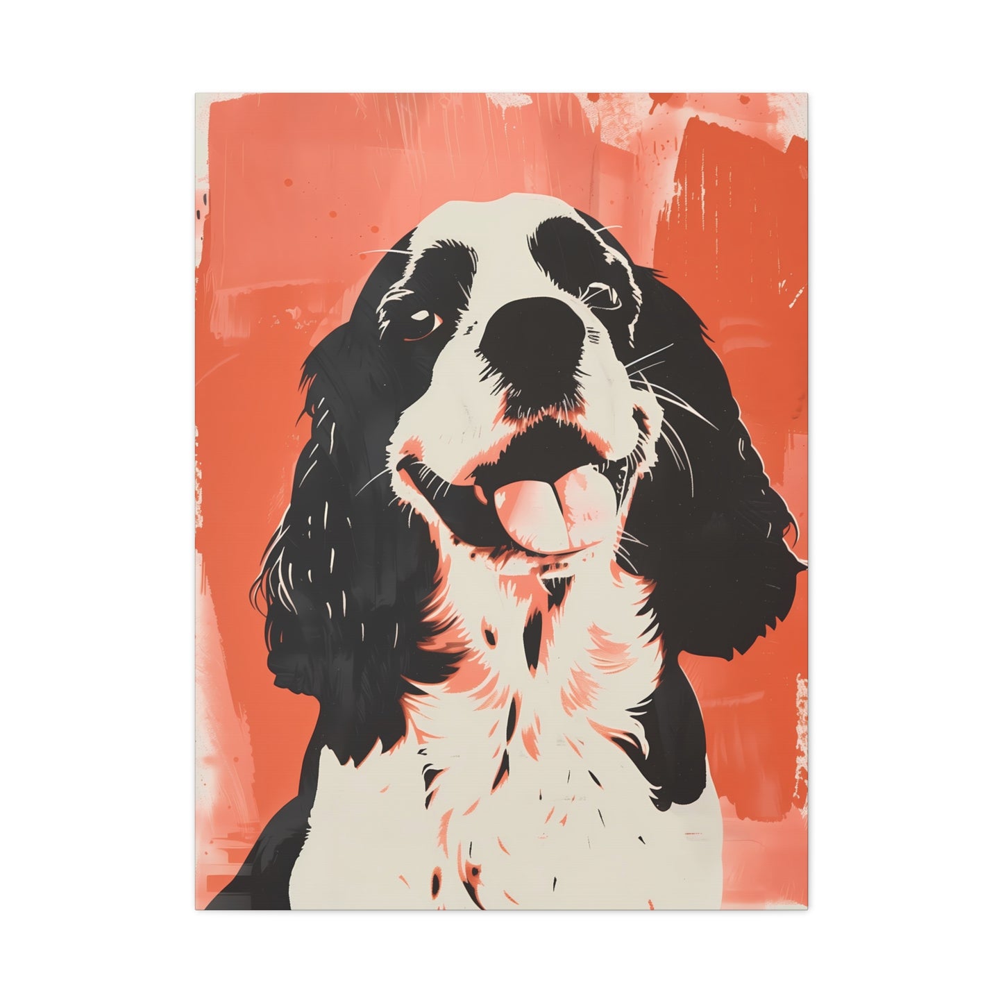 Canine Charm in Crimson