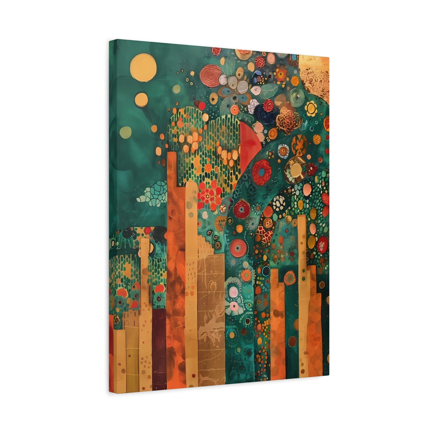 Nouveau Rhapsody in Green and Gold