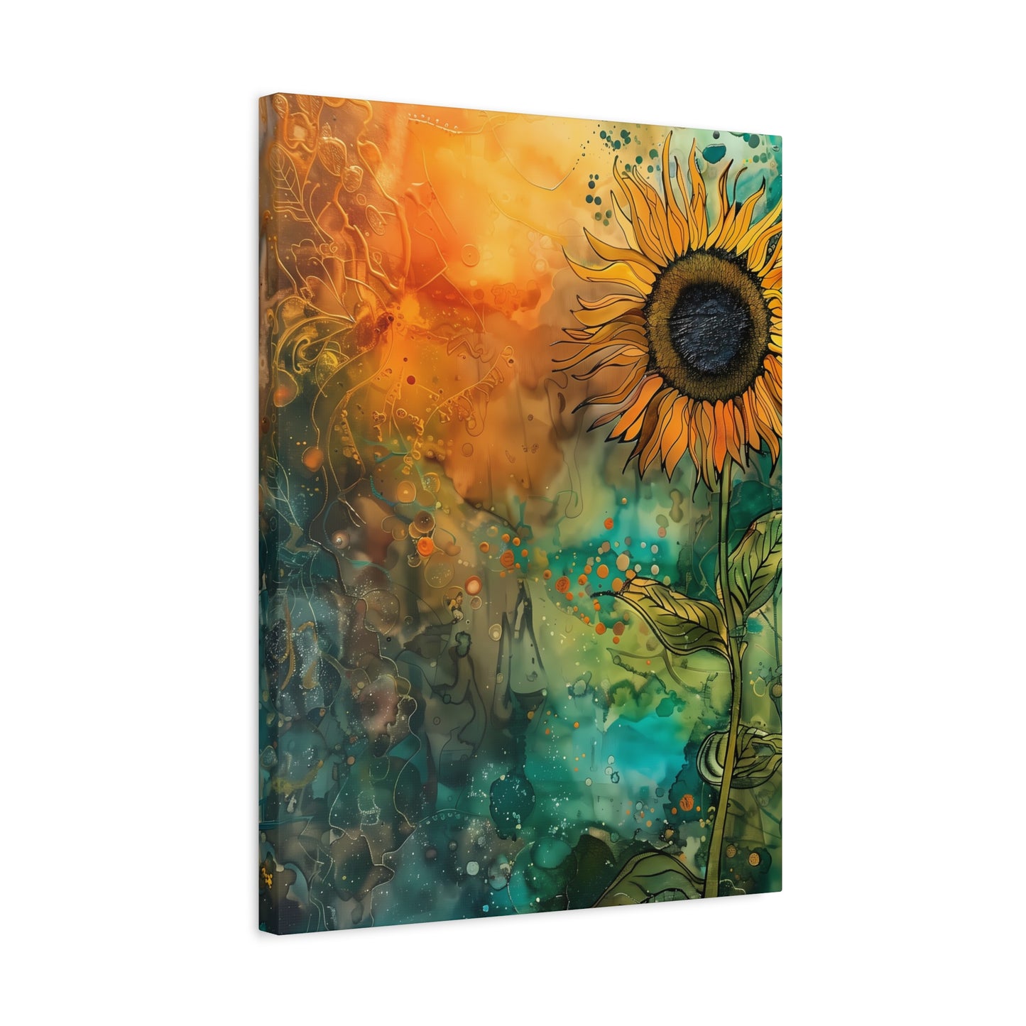 Sunshine Blossom Abstract