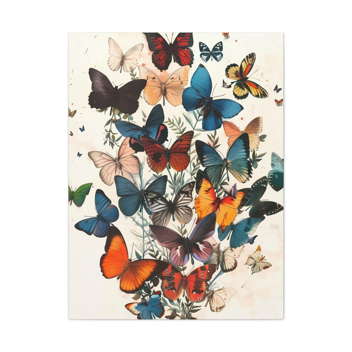 Fluttering Spectrum