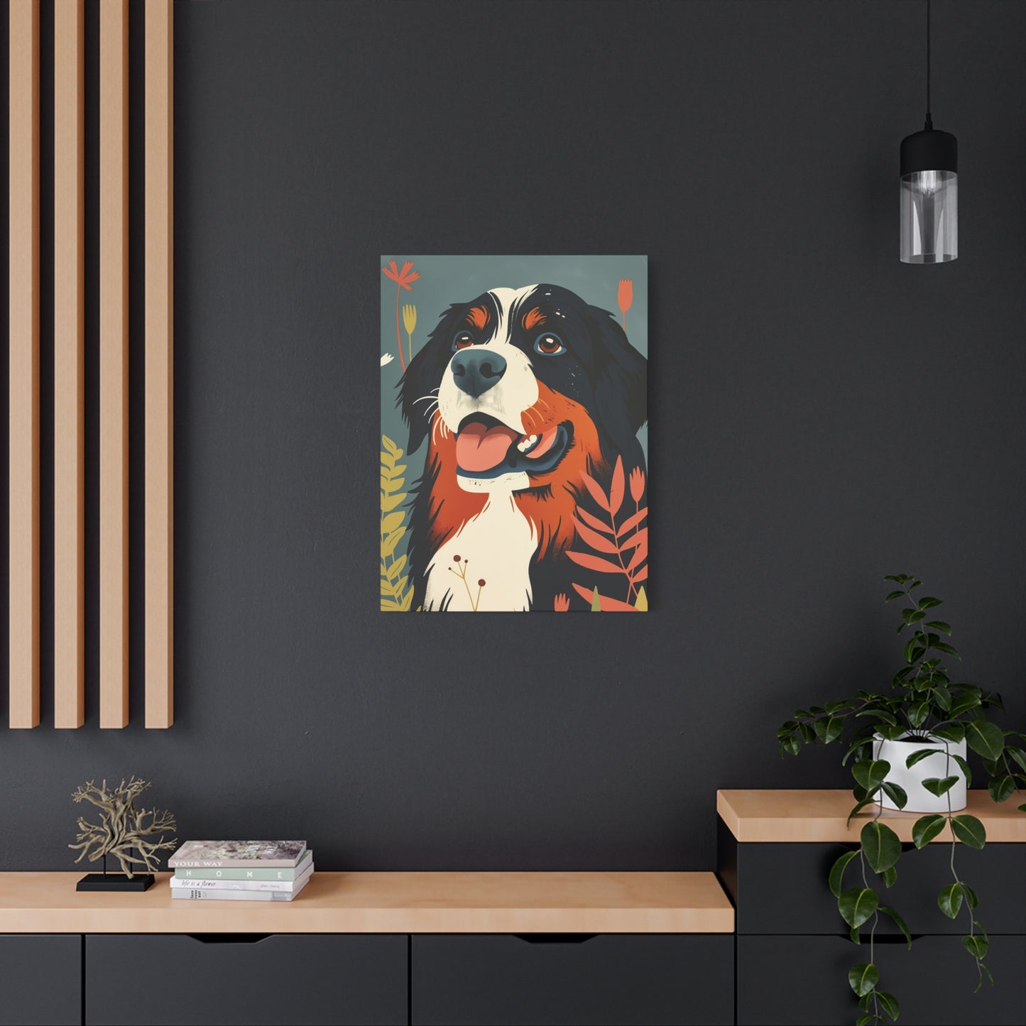 Cheerful Companion - Bernese Mountain Smile