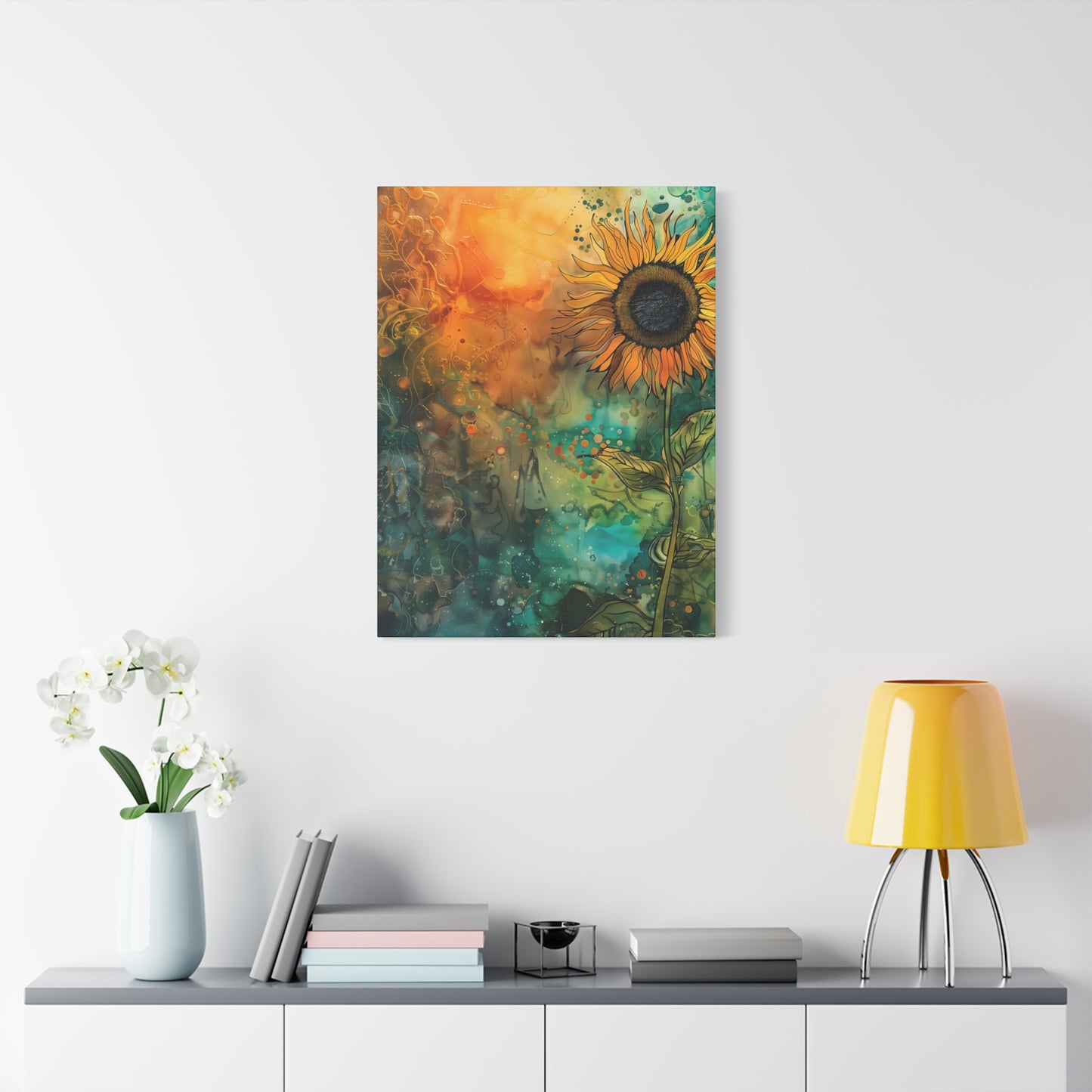 Sunshine Blossom Abstract