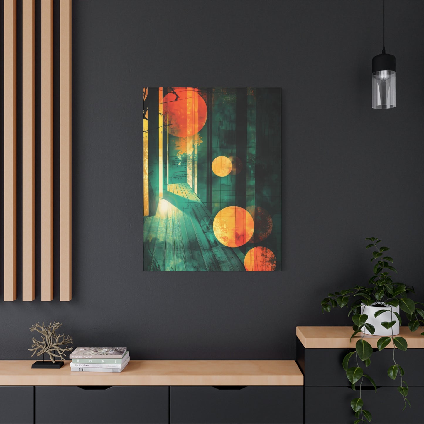 Sunset Splendor on Digital Canvas