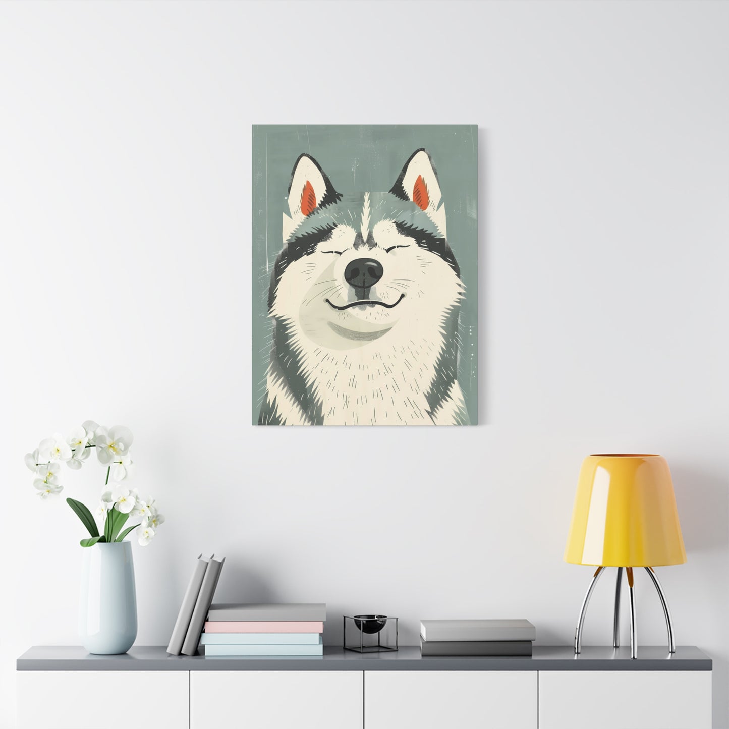 Serene Siberian Smile
