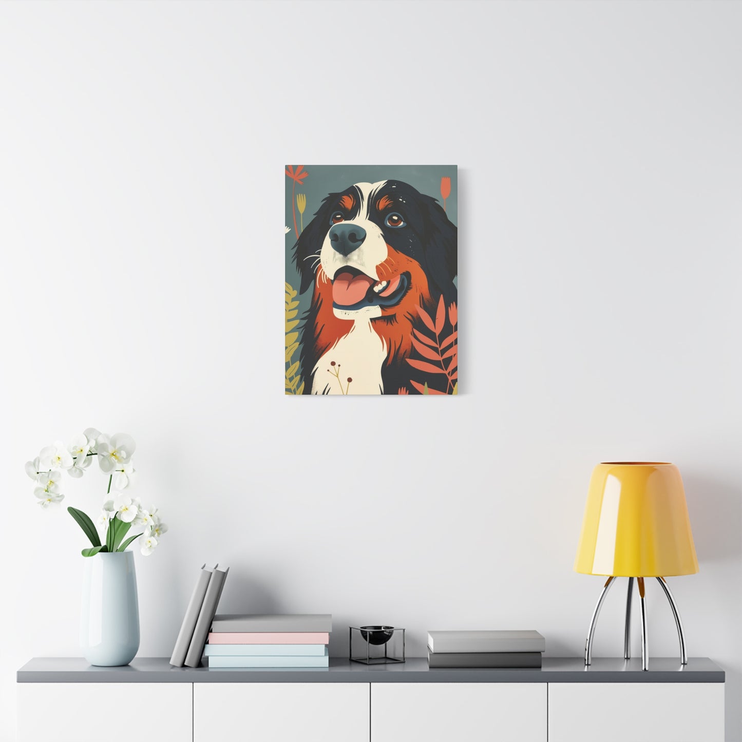 Cheerful Companion - Bernese Mountain Smile