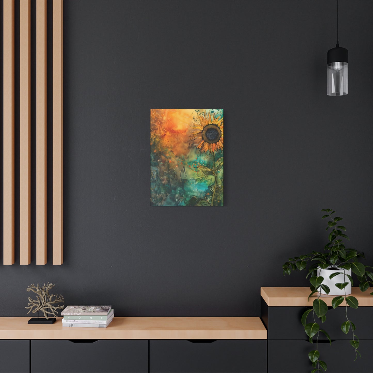 Sunshine Blossom Abstract