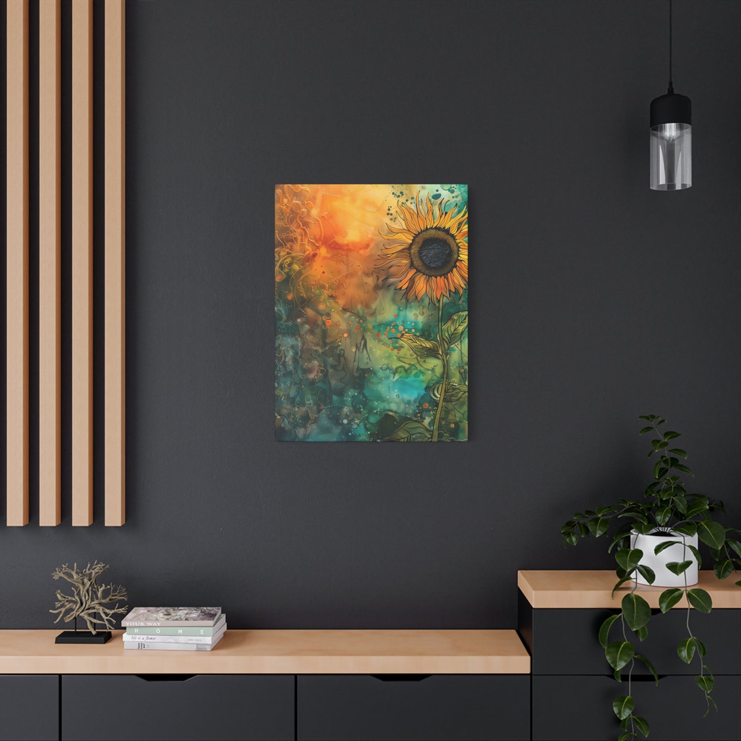 Sunshine Blossom Abstract
