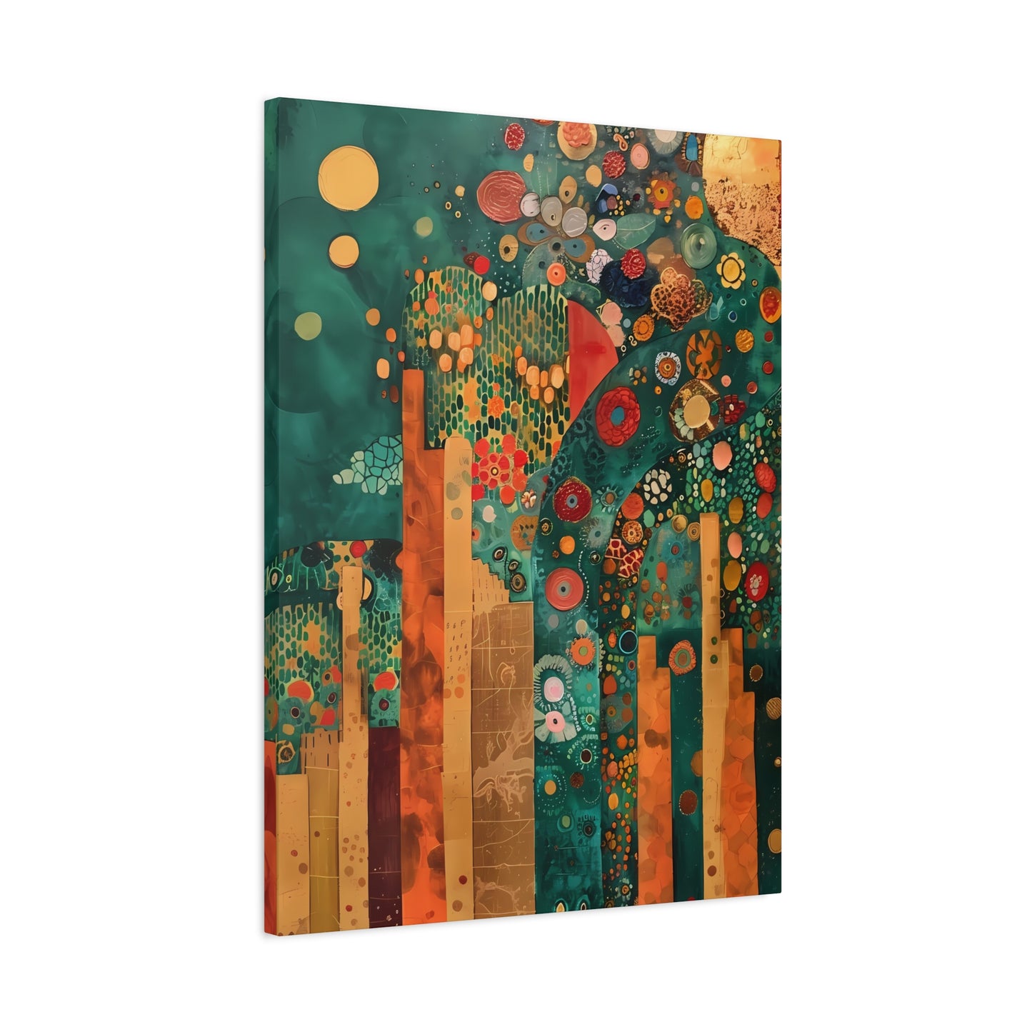 Nouveau Rhapsody in Green and Gold