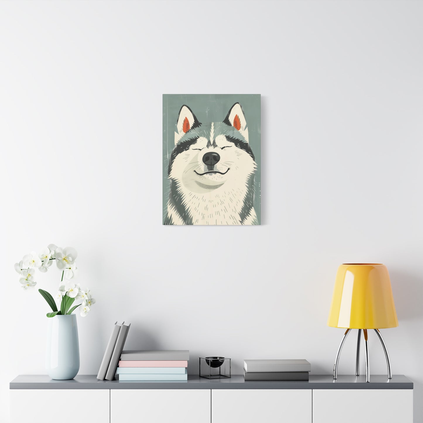 Serene Siberian Smile