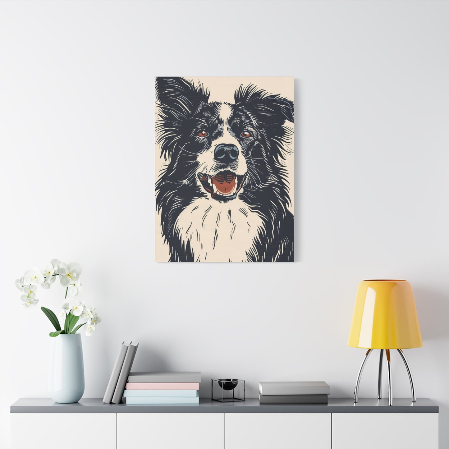 Gaze of a Border Collie