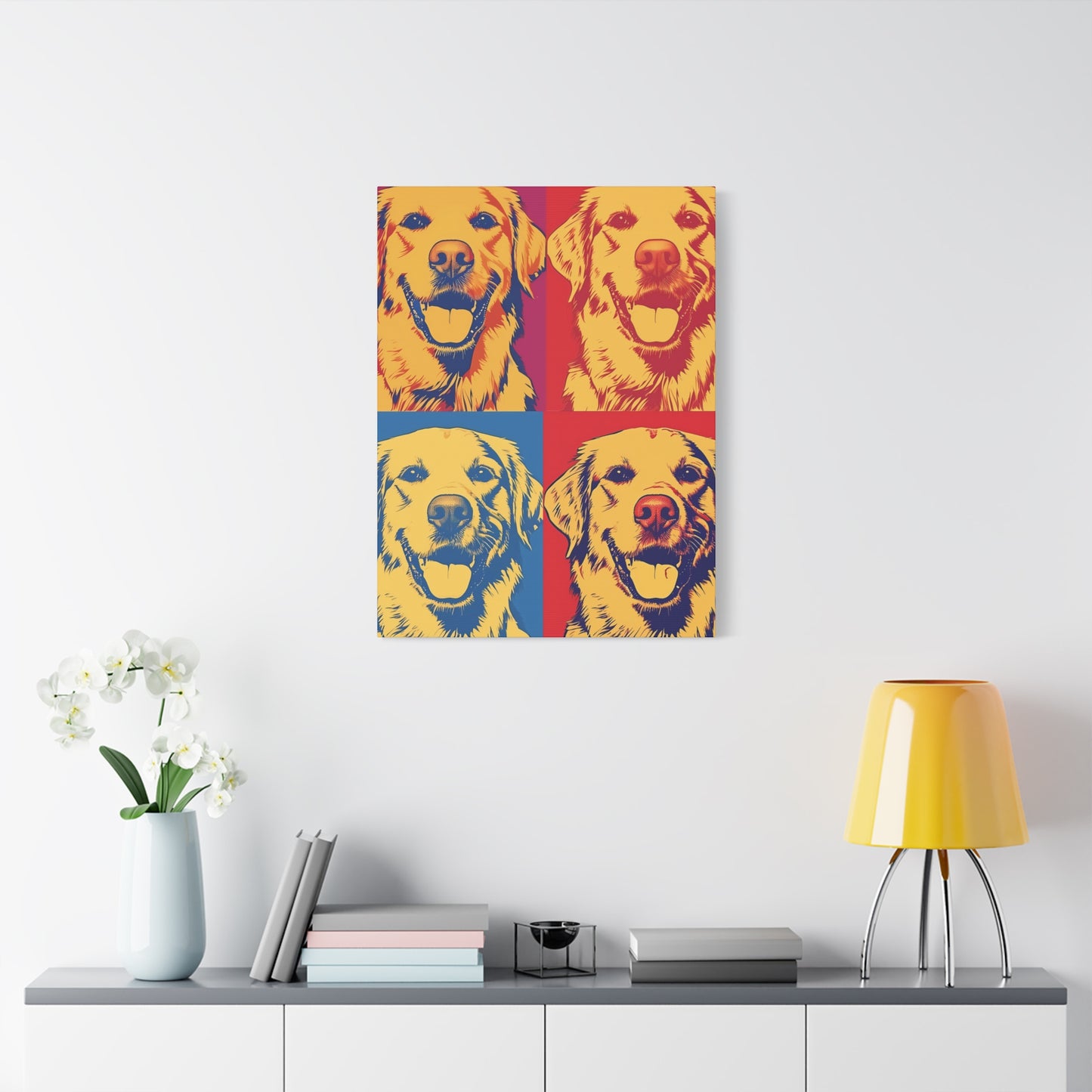 Vibrant Retriever Quartet