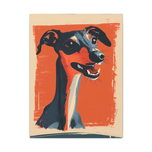 Jubilant Italian Greyhound