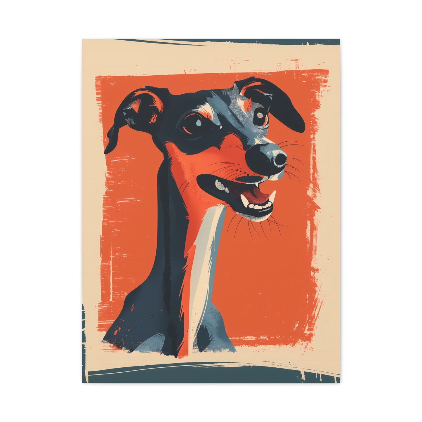 Jubilant Italian Greyhound