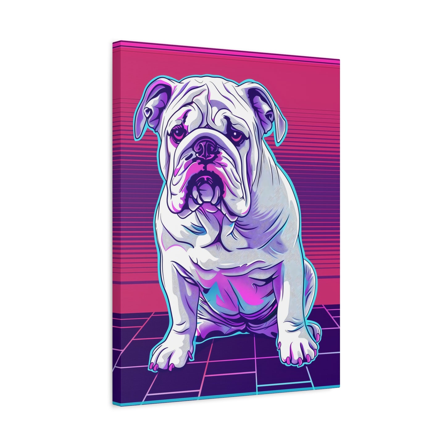 Neon Bulldog Groove