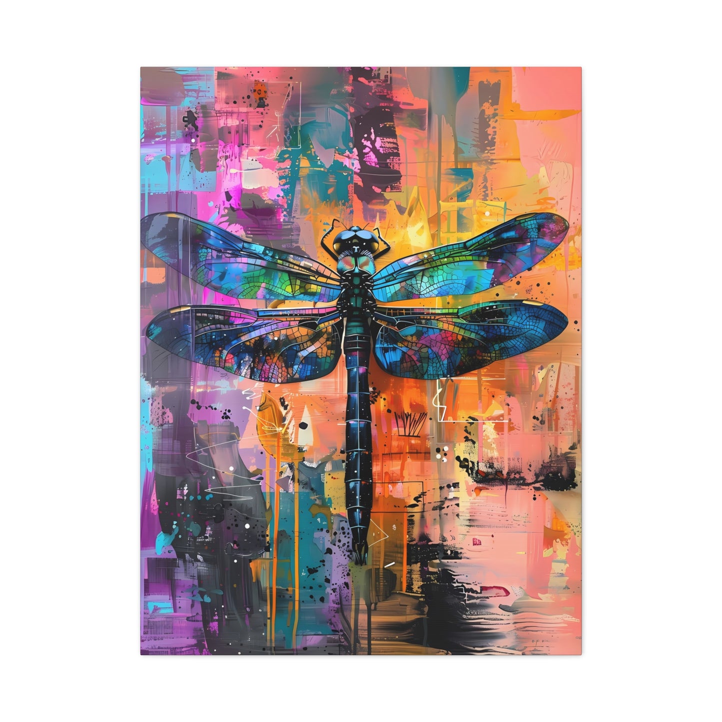 Urban Vibrance Dragonfly