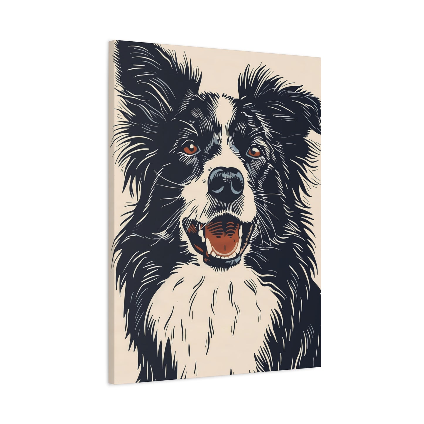 Gaze of a Border Collie