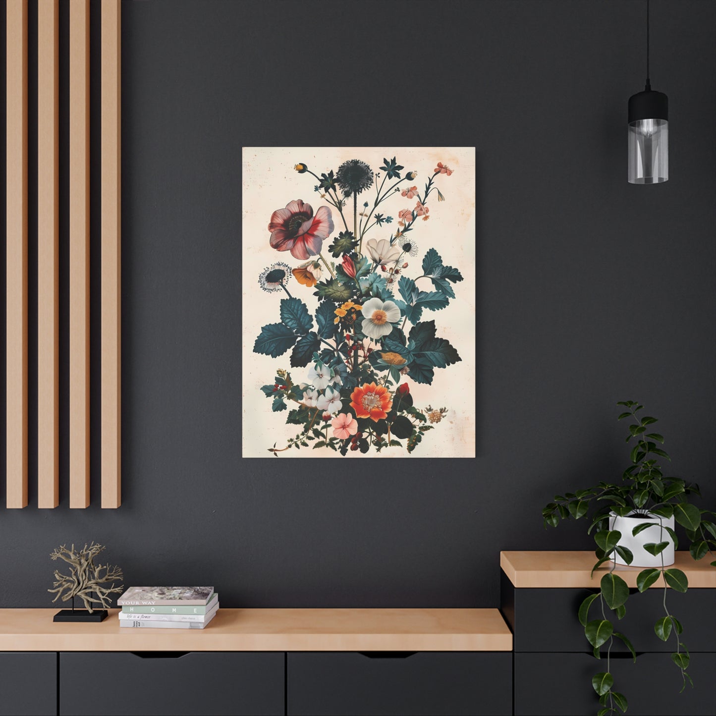 Blossom Elegance Vintage Botanical