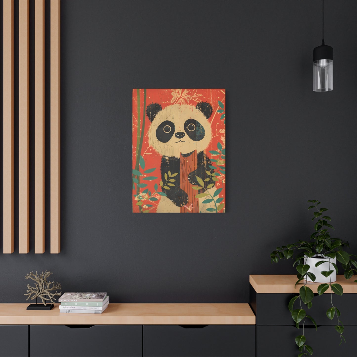 A Botanical Panda Retreat