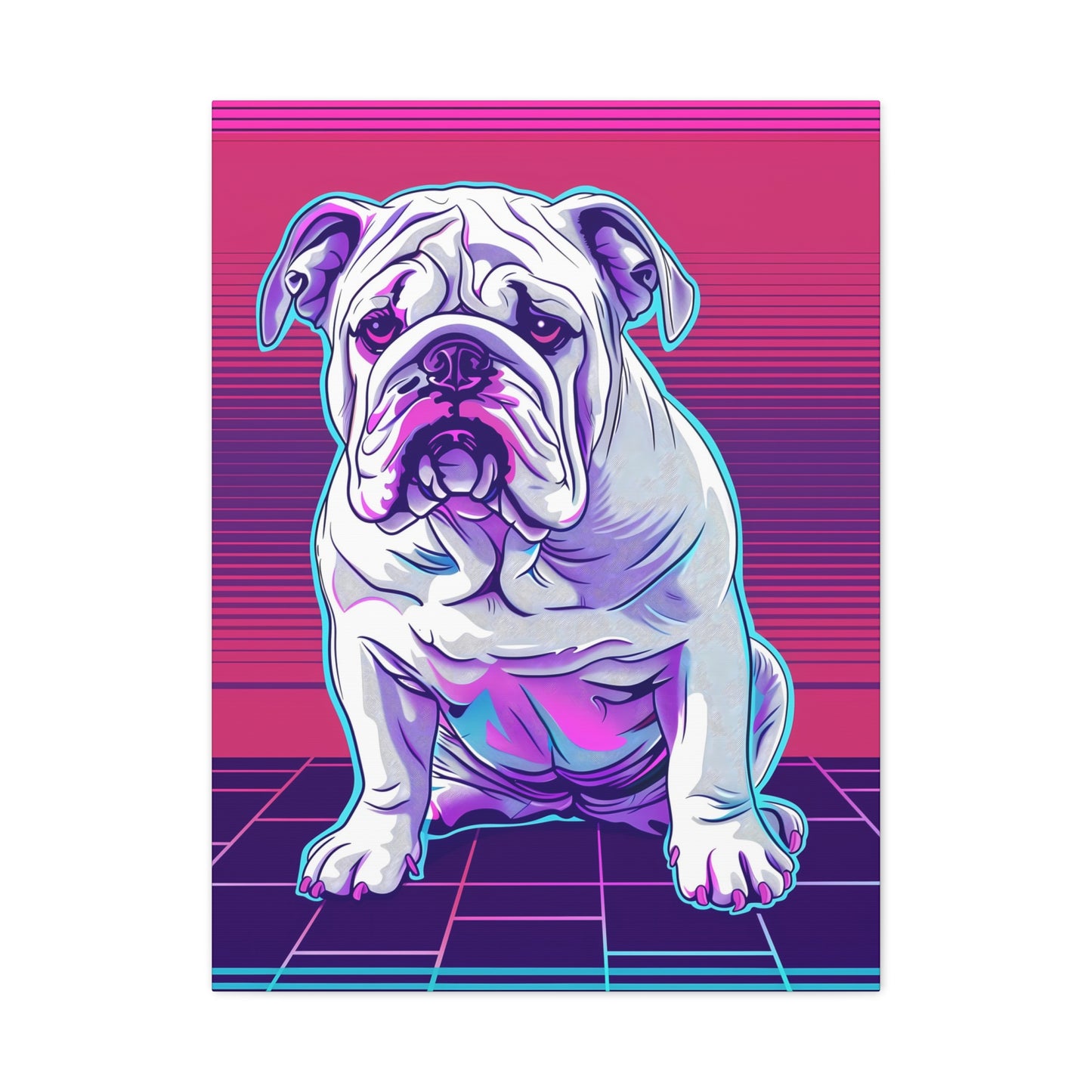 Neon Bulldog Groove