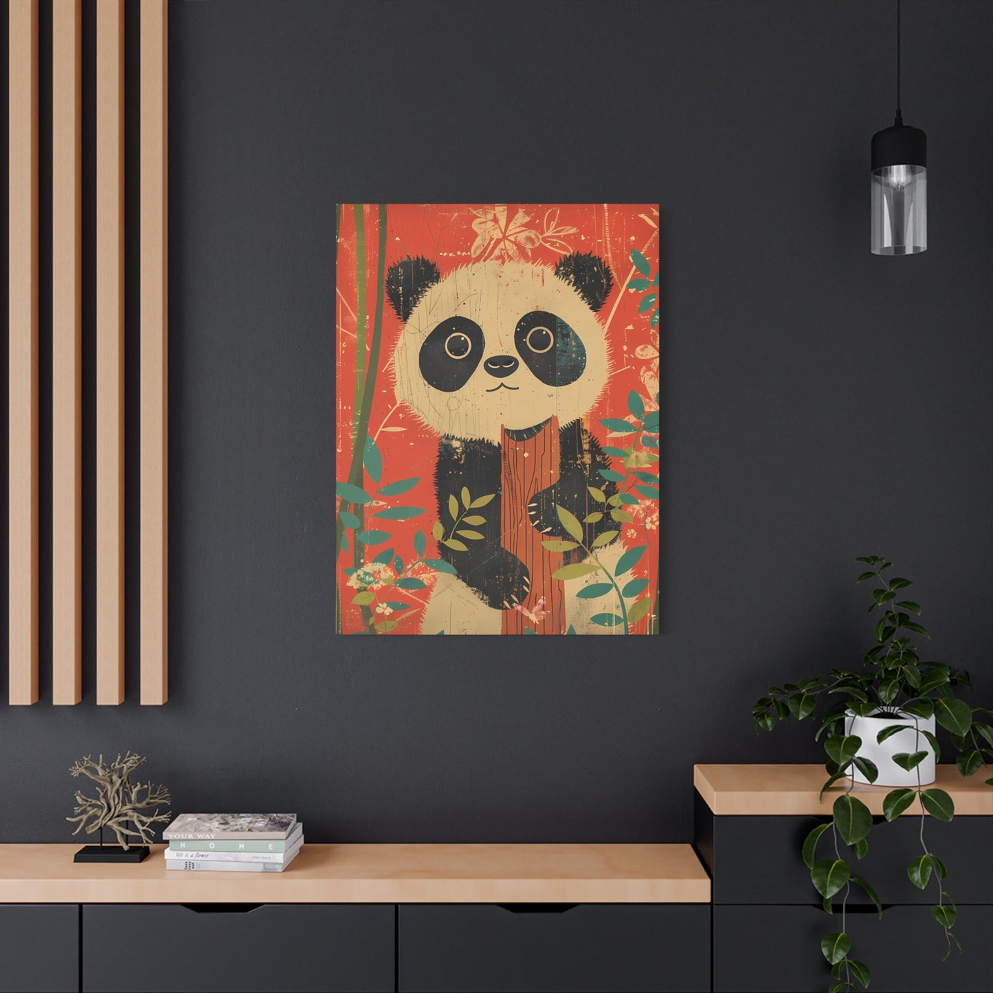 A Botanical Panda Retreat