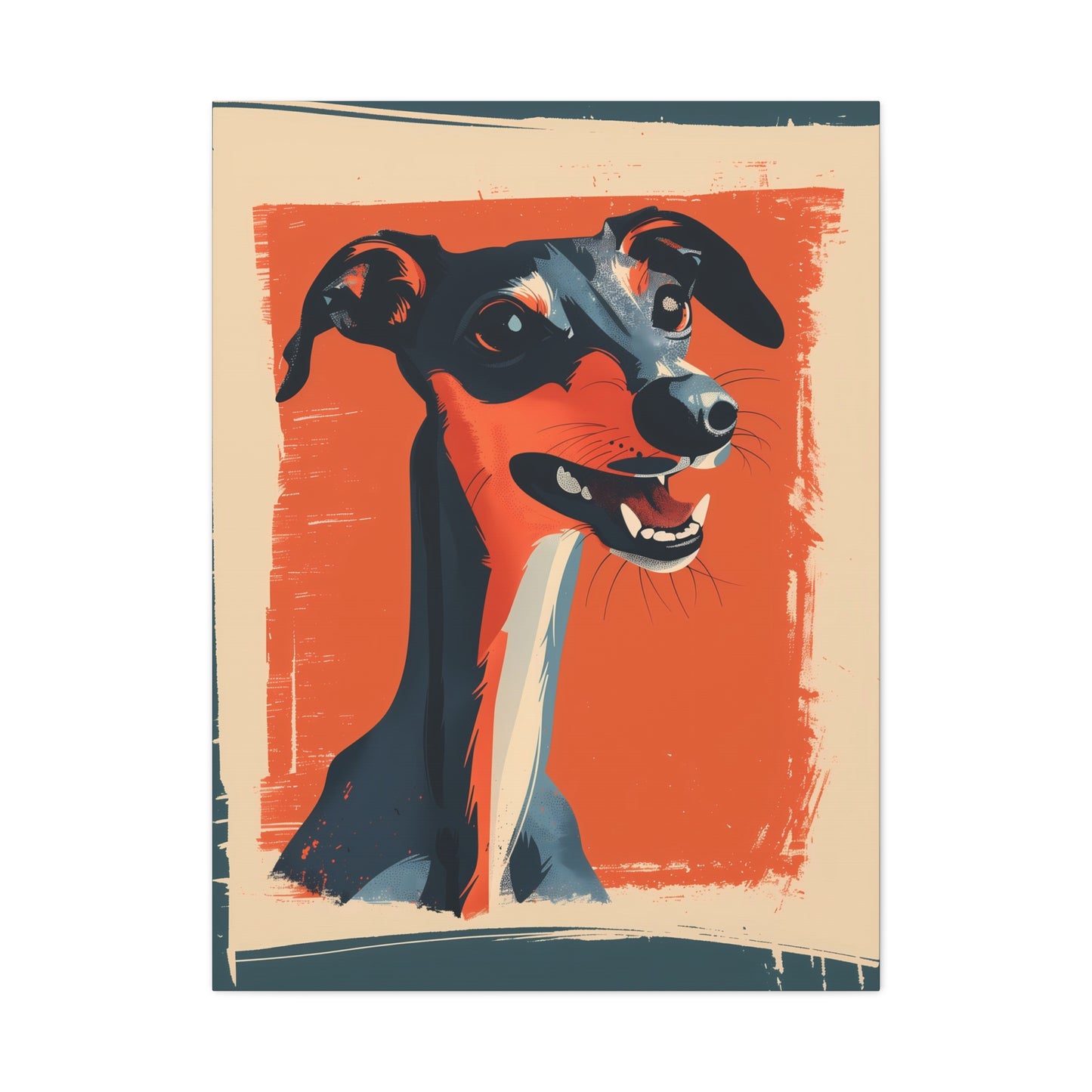 Jubilant Italian Greyhound