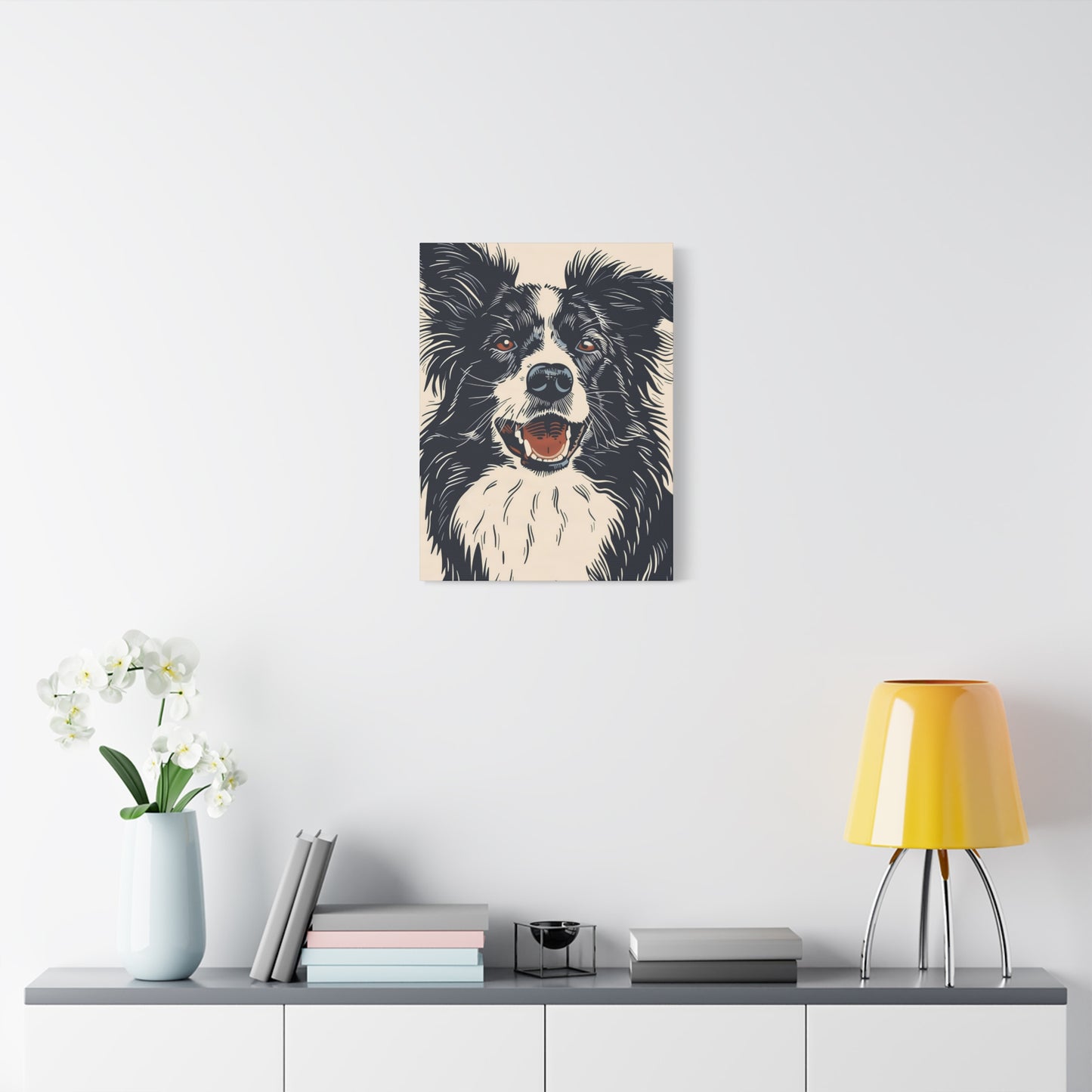 Gaze of a Border Collie