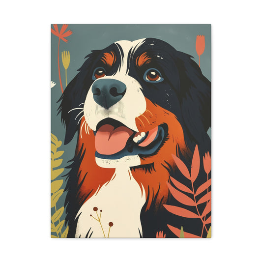 Cheerful Companion - Bernese Mountain Smile