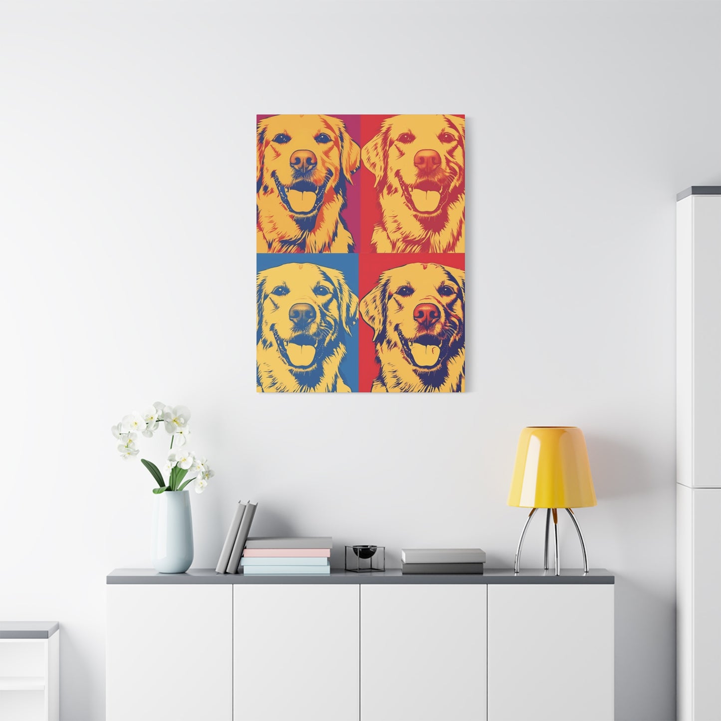 Vibrant Retriever Quartet