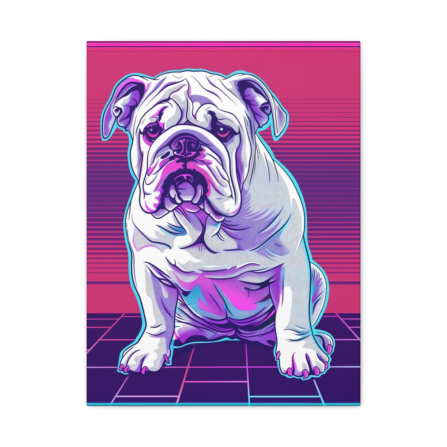 Neon Bulldog Groove