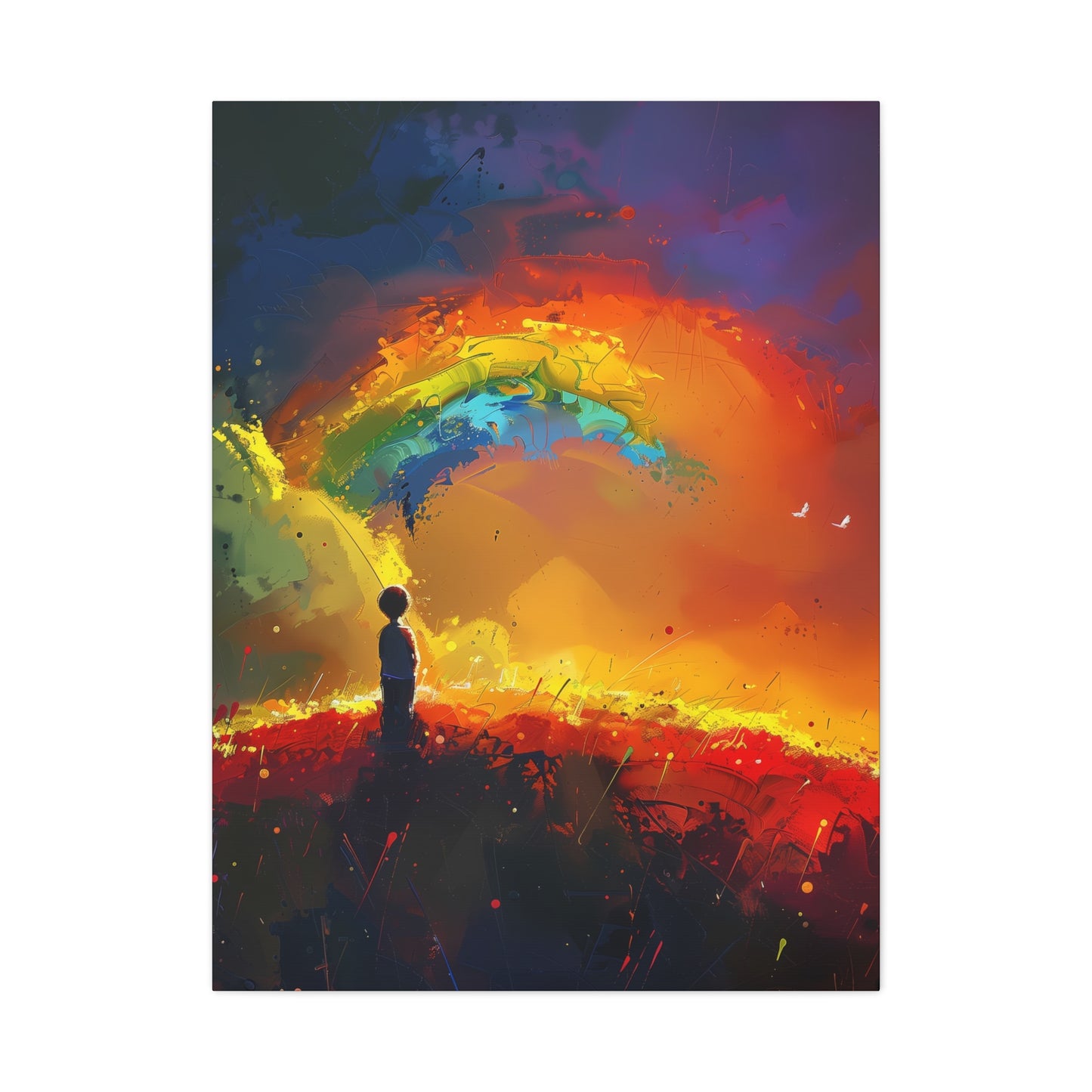 Whimsical Rainbow Dreamscape