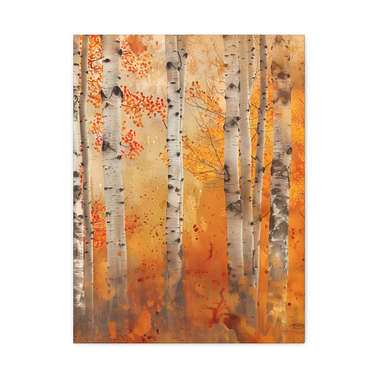 Autumn Whisper Birches