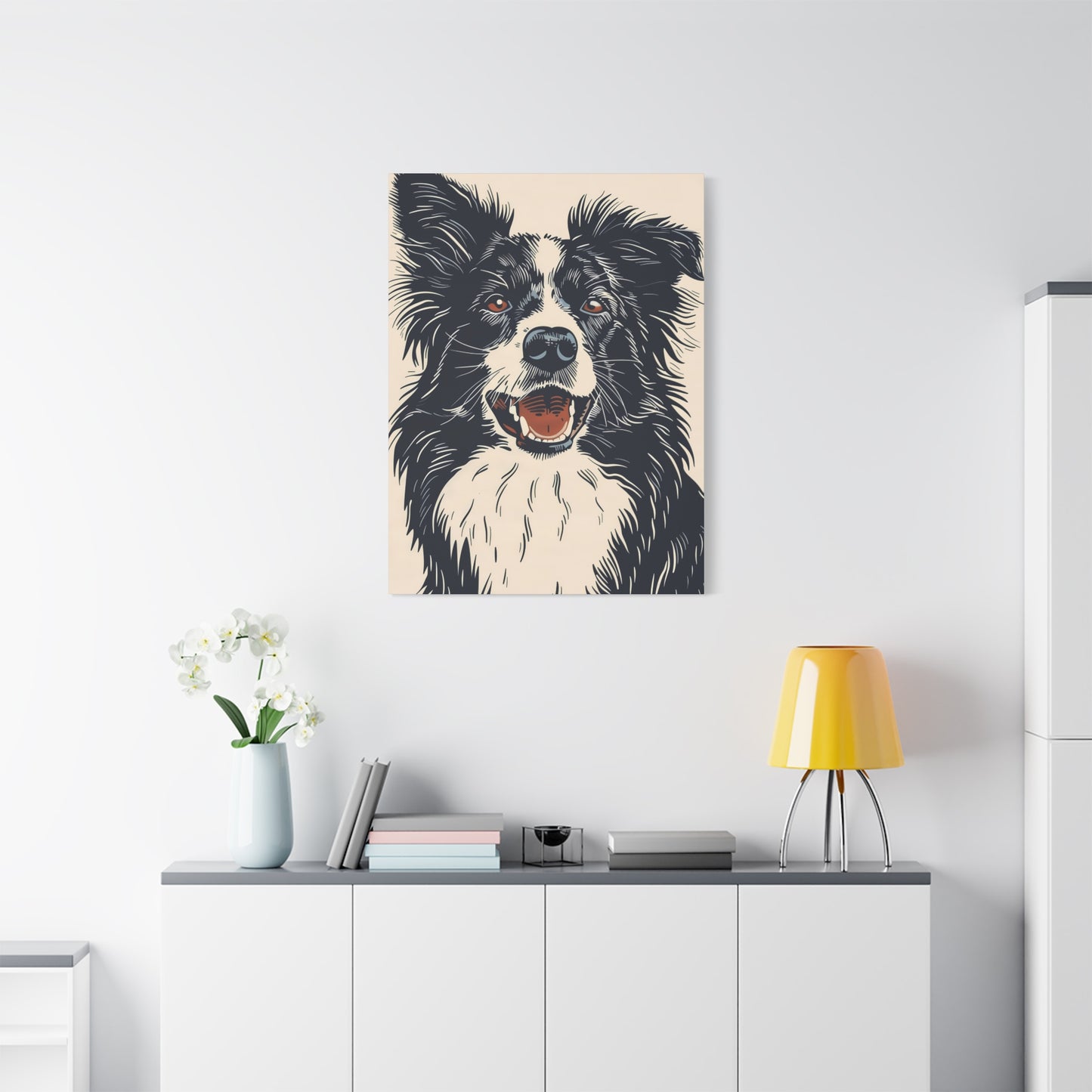 Gaze of a Border Collie